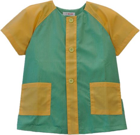 夏服 プルプル 緑*黄