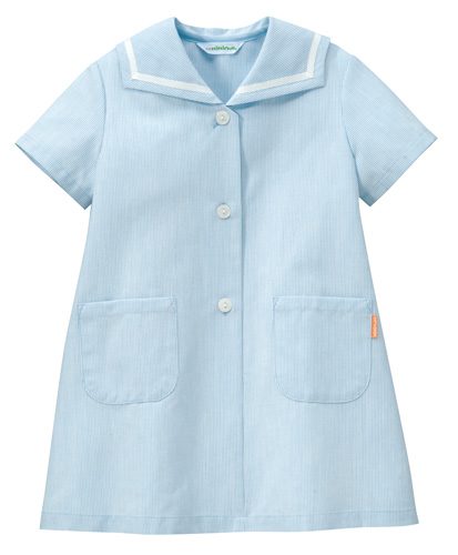 夏服 ワンピース 角衿