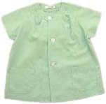 夏服 ヨキボクシャ 薄グリン