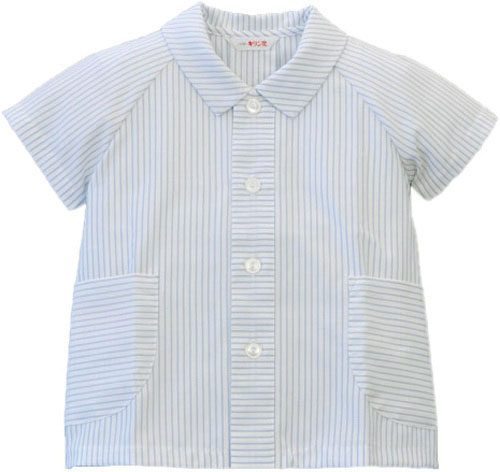 夏服 男 白ストライプ