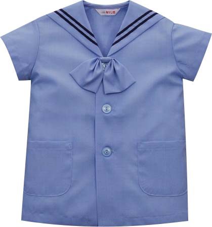 夏服 208Bベツ 紺線2本入
