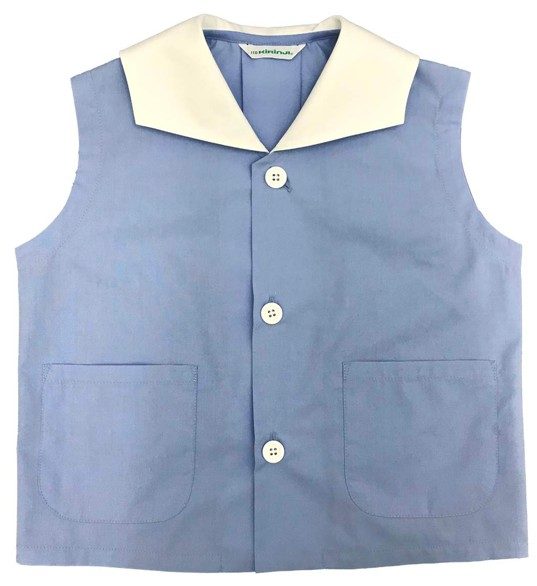 夏服 セーラー 白衿 袖なし