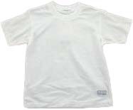 半袖Tシャツ 鹿の子 別袖 白