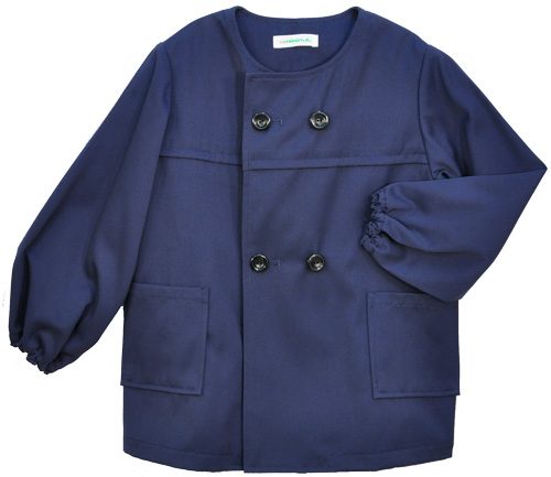 冬服 130 袖ゴム 濃紺