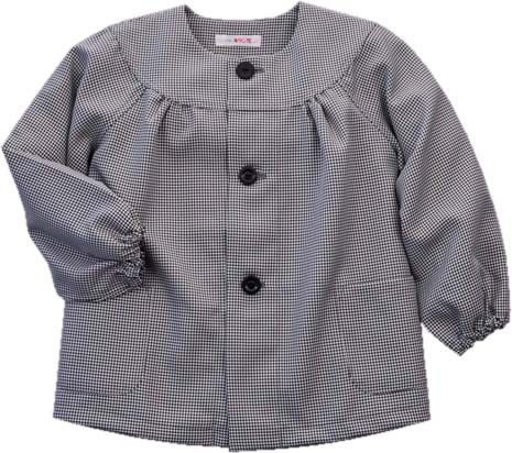 冬服 104B 穴かがり 千鳥格子