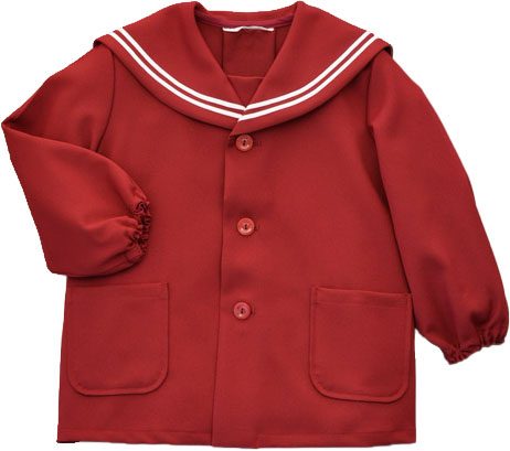 冬服 ベツ 白エンジ白