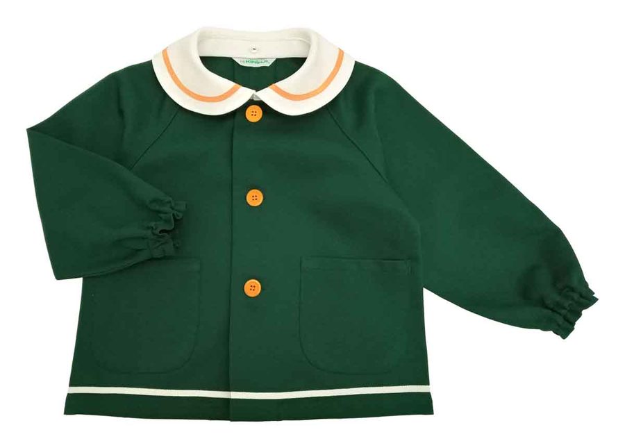 冬服 コンビスモック SL 別色釦 グリン